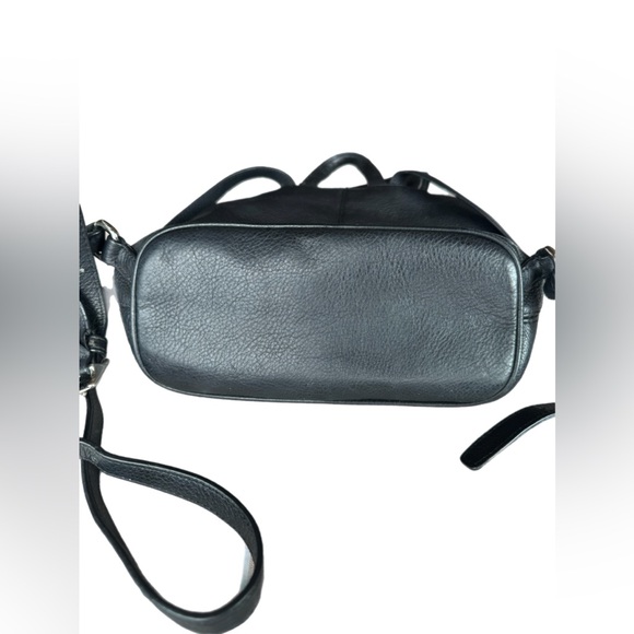 COACH Black Leather Backpack - Picture 3 of 7